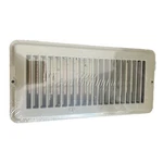 Jr Products 4X10 Floor Register Vent Metal Brown Undampered Trailer Home. Fixed Price $24.20.