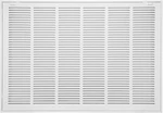 30"X20" Return Air Filter Grille, Steel, White. Fixed Price $65.00.