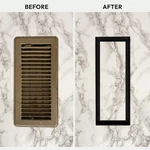 Aria Vent Flushmount Pro Kit: 6" 12" In, Black FLUSH6X12BLK, Floor / Wall. Fixed Price $89.99.