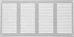 Air Vent Cover 16X8 Inch (outer Dimensions) White Galvanized Steel Louvered Gril. Fixed Price $50.39.