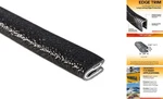Trim, Fits 1/16-INCH Edge, 3/8-INCH Leg Length, 25-FOOT Black Feet. Fixed Price $90.16.