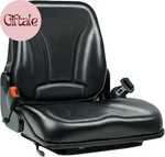 Universal Forklift Seat, Fold Down Tractor With Retractable Safety Belt, An. Fixed Price $207.70.