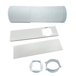 Perfect Aire PORTV592PA Window Exhaust Vent Kit, 6 3/8". Fixed Price $53.89.