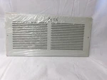 Nos Hart & Cooley Hvac 14 X 6" White Vent Cover Grille Wall Register. Fixed Price $12.95.