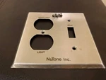 Vintage Nutone Outlet Box Cover Model 9013 (part# S35963000). Fixed Price $19.99.