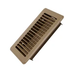 Howeall 4" X 8" Floor Register - Heavy Duty Steel Walkable Vents Easy Ad. Fixed Price $15.99.