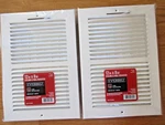 Lot Of Everbilt E102M 12X8 2-WAY Steel Wall Ceiling Register Vent White New. Fixed Price $20.95.