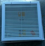 20X20 Hinged Return Air Grille White Steel Filter Access Vent 22.5X22.5 Frame. Fixed Price $16.00.