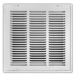 Everbilt 14 In. X Steel Return Air Filter Grille White. Fixed Price $26.99.