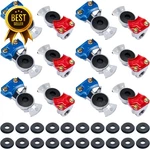 Glad Hand Seal Set 20 Piece Aluminum Air Hose Brake Coupling Truck Trailer Kit. Fixed Price $58.01.