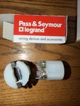 Legrand Pass & Seymour PS5369-X Straight Blade Connector 20-A 125-V (qty 3). Fixed Price $27.99.