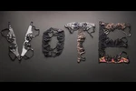 Vote Spelled With Bras Cool Wall Decor Art Print Poster 18X12. Fixed Price $14.99.
