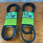 Lot Of 2 Dial Cooler Part 65685 68" V-belts 4L-680 (A-66) Brand New. Fixed Price $14.99.
