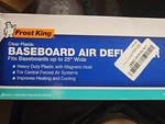 Thermwell HD11 Heat And Air Deflector - 15 X 24 In.. Fixed Price $18.50.