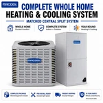 Mrcool Signature 1.5 Ton Central Heat Pump Split System Ac Air Handler Condenser. Fixed Price $2993.00.