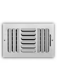 New!! Everbilt 10" 6" 3-WAY Steel Fixed Curved Blade Wall/ceiling Register. Fixed Price $15.99.