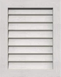 Ekena Millwork Vertical Gable Vent 20"W X 16" 25"W 21"H Frame Size. Fixed Price $44.99.