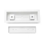 Aria Framed Floor Vent Luxe - 3"X10" / Appliance White. Fixed Price $94.55.