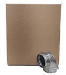 Case Of 24 - 49609 4" Dryer Vent Close Elbow 182108. Fixed Price $45.00.