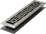 Decor Grates AJH214-NKL Oriental Floor Register, 2X14, Brushed Nickel Finish. Fixed Price $27.31.