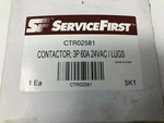 Trane CTR02581 Oem Contactor 3P 60A 24VAC W/lugs. Fixed Price $95.65.