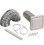 Broan-nutone WVK2A Flexible Wall Ducting Kit For Ventilation Fans Exhaust. Fixed Price $22.99.
