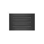 10X6 Modern Vent Cover - Decorative Black Air Standard Linear Slot .... Fixed Price $68.69.