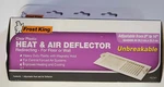 Frost King Clear Plastic Heat Air Defector Redirecting For Floor Wall 8"-14". Fixed Price $8.00.