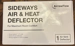 Sideways Magnetic Floor Air Vent Deflector For Under Furniture Heat And. Fixed Price $19.88.