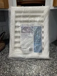 (15 X 20 H) Gable Vent White Vinyl Rectangle Royal W/ J Channel. Fixed Price $39.95.