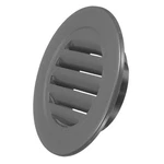 5" Round Air Vent Louver Grille Cover Aluminium Soffit Dark Gray. Fixed Price $28.90.