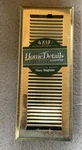 Ameriflow 4" X 12" Decorator Series Floor Register Gold New. Fixed Price $24.95.