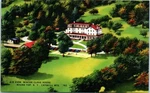 Air View Winter Clove House Round Top, Catskills Mts. New York Postcard. Fixed Price $6.75.