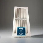 Return Air Grille By Accord- 14" 6" White Metal- New In Plastic, #65074. Fixed Price $19.98.