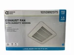 Commercial Electric BPT14-24OD-H Humidity Sensing Bathroom Exhaust Fan 110 Cfm. Fixed Price $60.00.