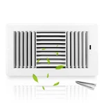 12" 6" Inch Air Vent Cover Ceiling Register, Louanxpert Wall 3-WAY Pla.... Fixed Price $24.93.
