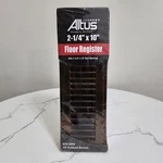 Altus 2-1/4 X 10 Floor Register Oil Rubbed Bronze. Fixed Price $17.87.