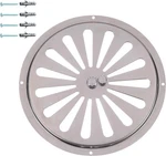 Stainless Steel Round Air Vent Grille Adjustable 7.7 Inches. Fixed Price $27.19.