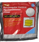 Do Rectangular Central Air Conditioner Polyethylene Cover 34"HX48"WX36"D Nip!. Fixed Price $19.95.