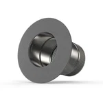 Ac Infinity 4" Ducting Take-off Collar, Galvanized Steel Inlet Flange Inch. Fixed Price $37.99.