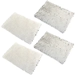 4X Hqrp Humidifier Wick Filters For Web Humidifying Floor Vent Register. Fixed Price $12.95.