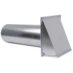 Dundas Jafine PVB4EAL 4" Aluminum Exhaust Hood With Damper. Fixed Price $21.20.