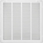 New Howeall 20"W X 20"H Duct Opening Size Steel Return Air Filter Grill White. Fixed Price $79.95.