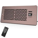 Matulsa Register Booster Fan 4" X 10" Holes With Remote Control Bronze. Fixed Price $48.08.