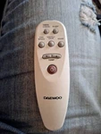 Daewoo 3108402910 Window Air Conditioner Remote Control, Ac 3108402930. Fixed Price $22.00.