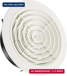 Hg Power 8 Inch Soffit Vent Round Air Cover With Louver, Abs Adjustable Cei. Fixed Price $29.79.