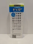 PL412-WH Lattice Floor Register, 4X12 Inches, White. Fixed Price $9.99.