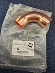 Ndl N-2063: 90 Elbow Long Turn 1-5/8" Copper Pipe Fittings Cxc Sweat Connector. Fixed Price $18.70.