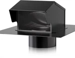 Roof Cap - Hon&guan Inch Vents For Houses Galvanized Steel 6'' Ex.... Fixed Price $51.87.