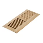 Razo White Oak Wood Floor Register, Drop Vent Cover With Damper, 4X12 Inch (d. Fixed Price $41.31.